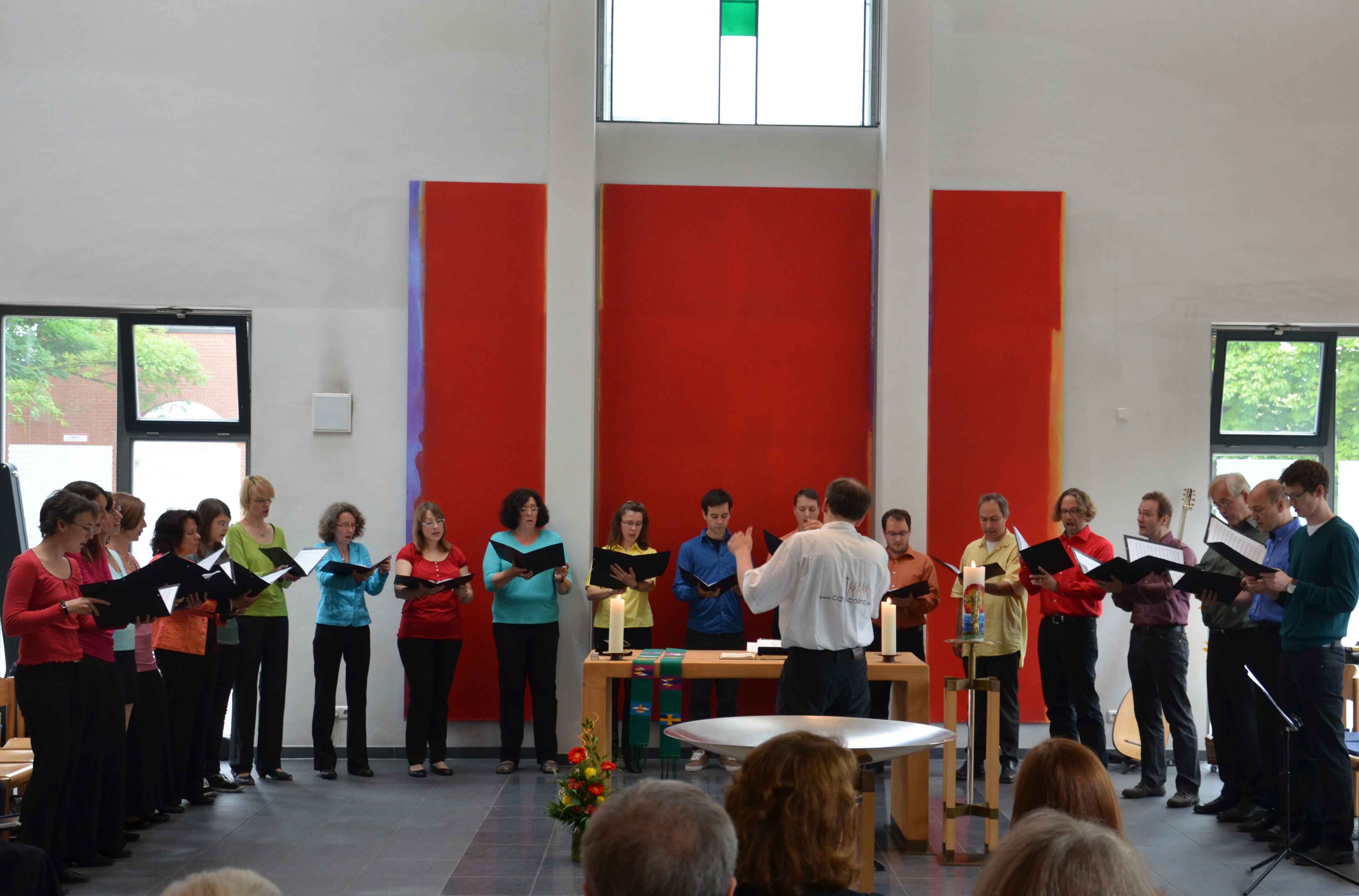 Foto vom Kammerchor Canticolino 2014