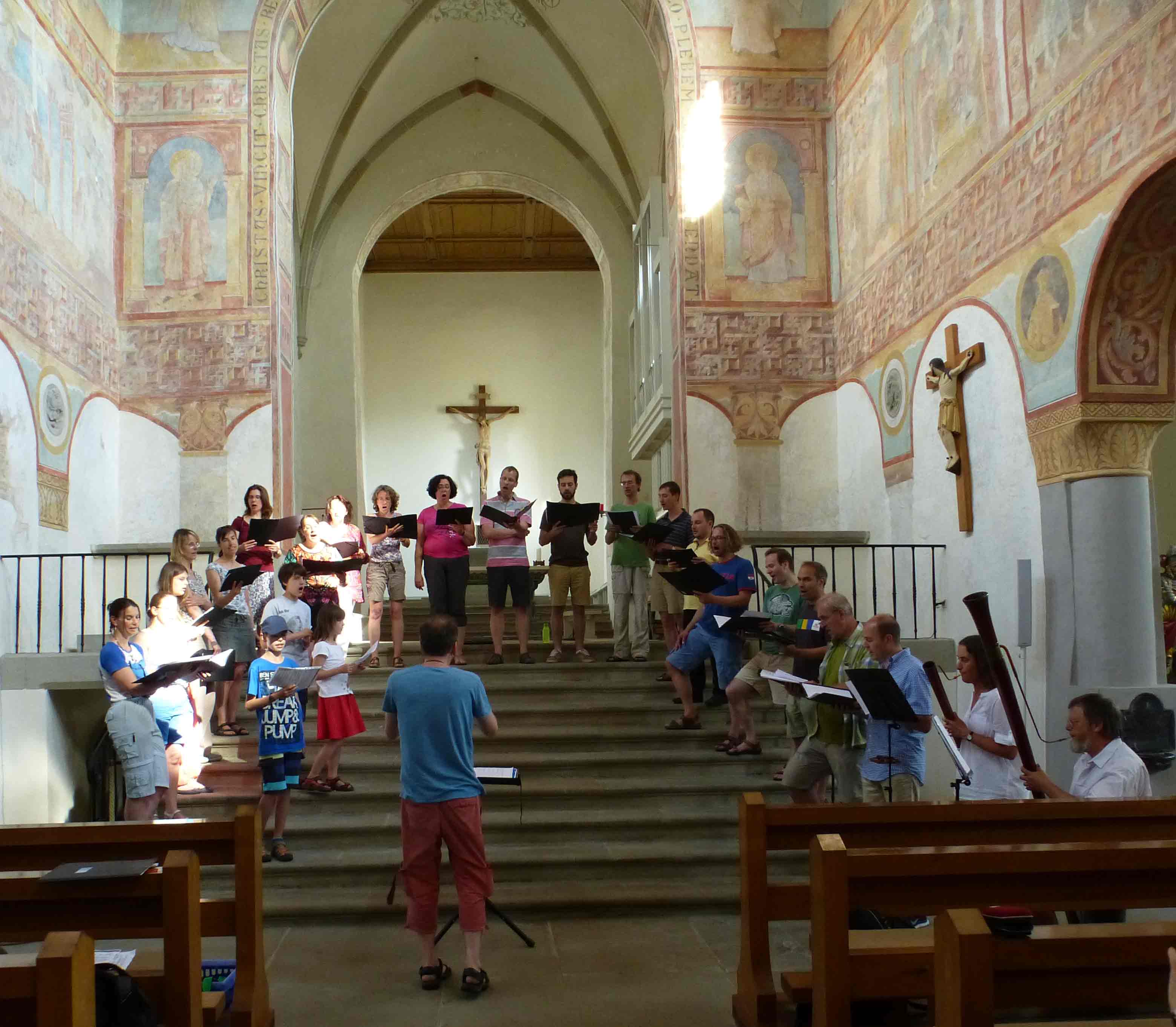 Foto vom Kammerchor Canticolino mit Kindern 2015